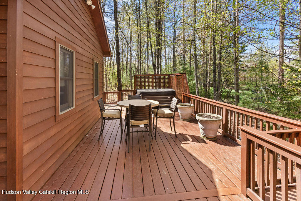 10 Old Farm Road Shokan, NY 12481 - Photo 6 of 68 a view of balcony with wooden floor and outdoor seating