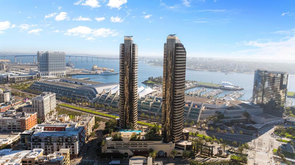 200 Harbor Drive, Unit 1502 San Diego, CA 92101 - Photo 26 of 48 a city view with tall buildings