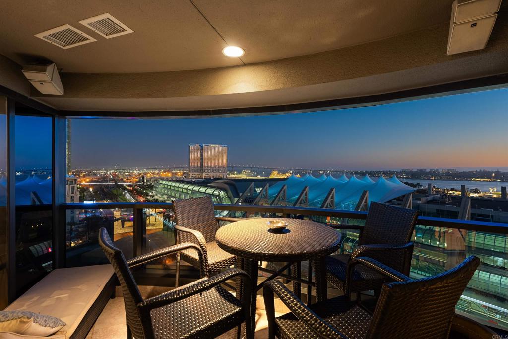 200 Harbor Drive, Unit 1502 San Diego, CA 92101 - Photo 41 of 48 a view of a dining room with furniture