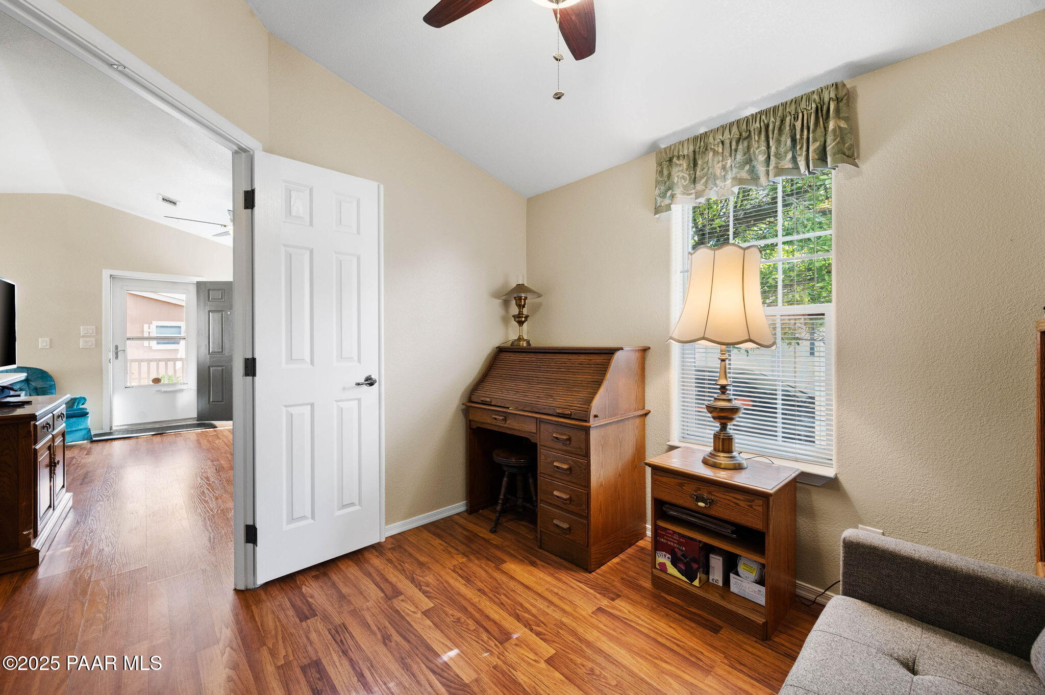 2214 Dove Drive Dewey, AZ 86327 - Photo 19 of 27 a view of a livingroom with wooden floor and furniture