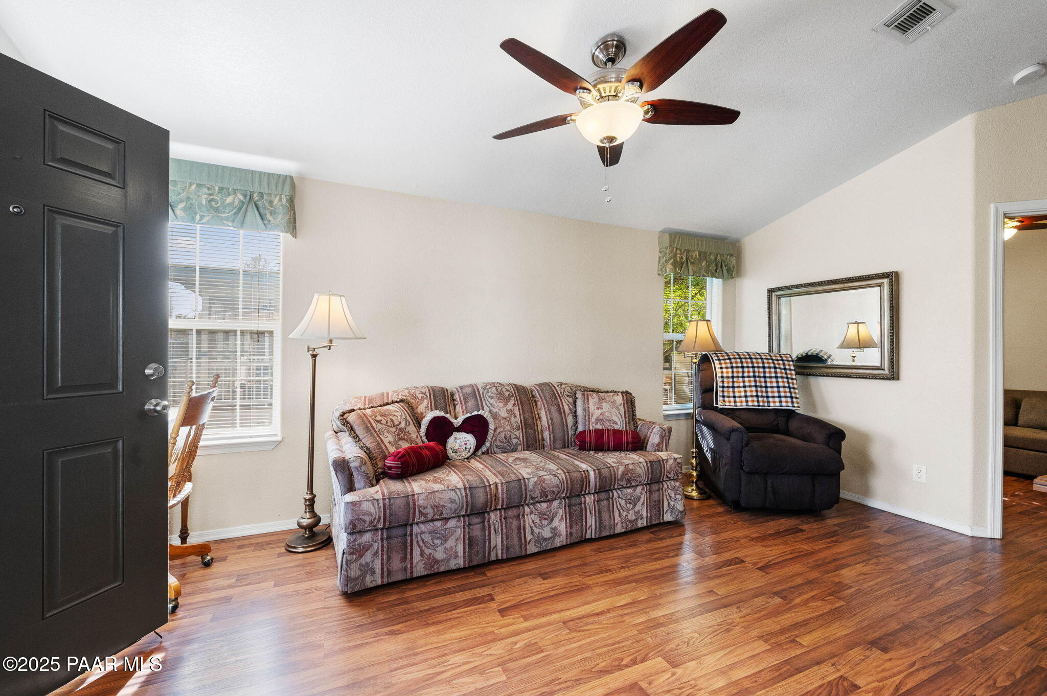 2214 Dove Drive Dewey, AZ 86327 - Photo 6 of 27 a living room with furniture and a wooden floor