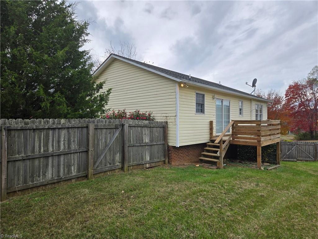 1160 Capella Ridge Road King, NC 27021 - Photo 3 of 16 back yard