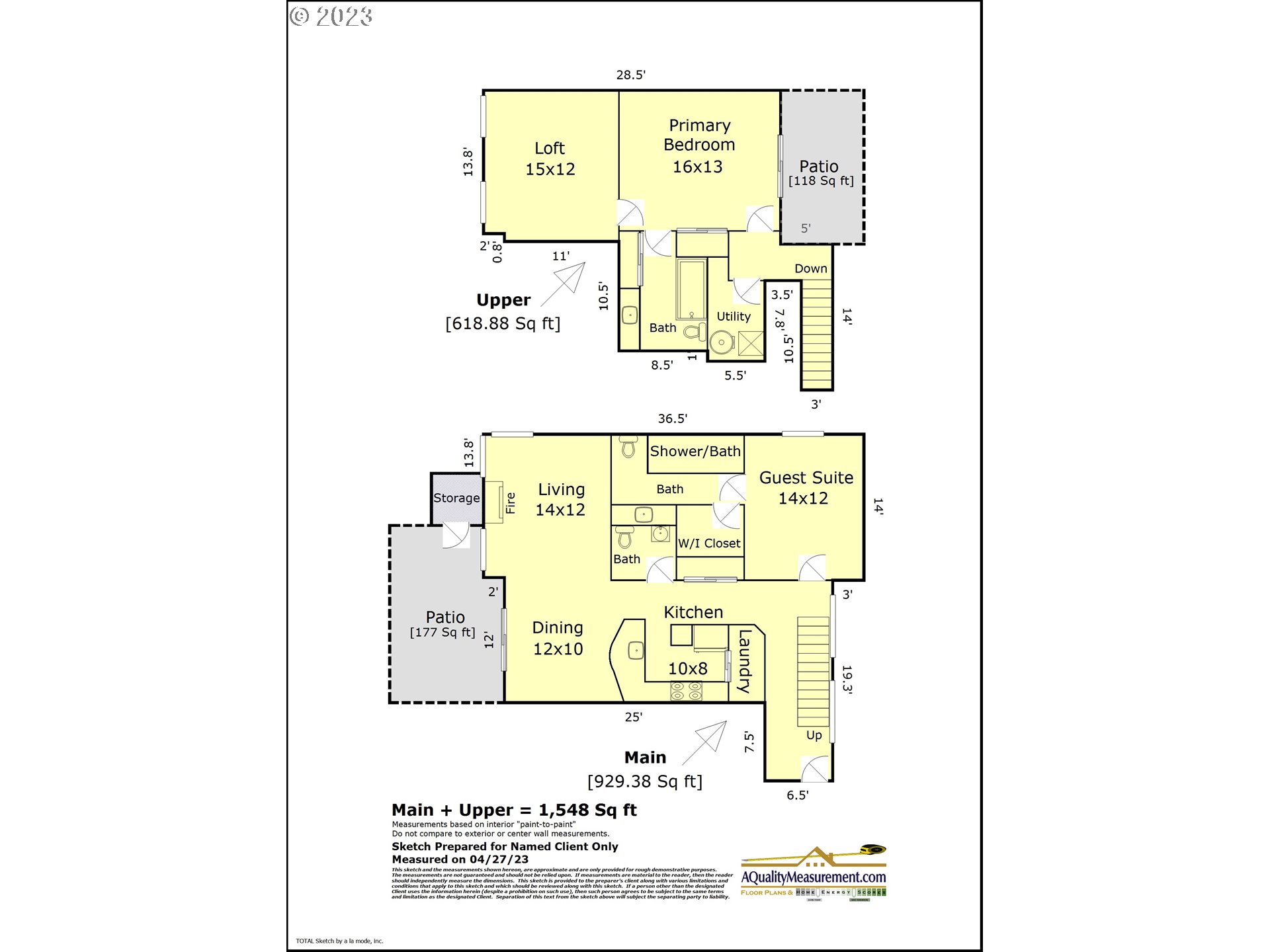 6625 West Burnside Road, Unit 238 Portland, OR 97225 - Photo 45 of 45 Floor Plan