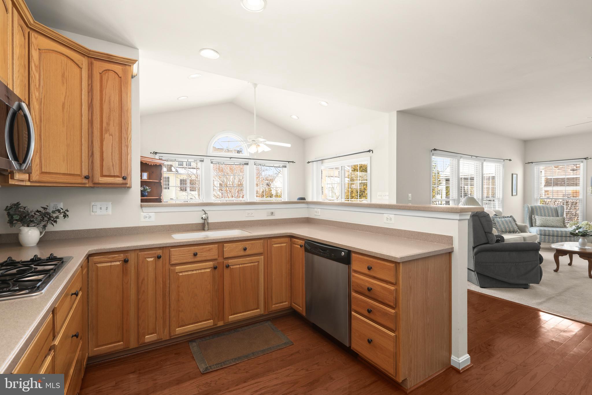 804 Bridle Path Bel Air, MD 21014 - Photo 20 of 53 a kitchen with a stove cabinets and wooden floor