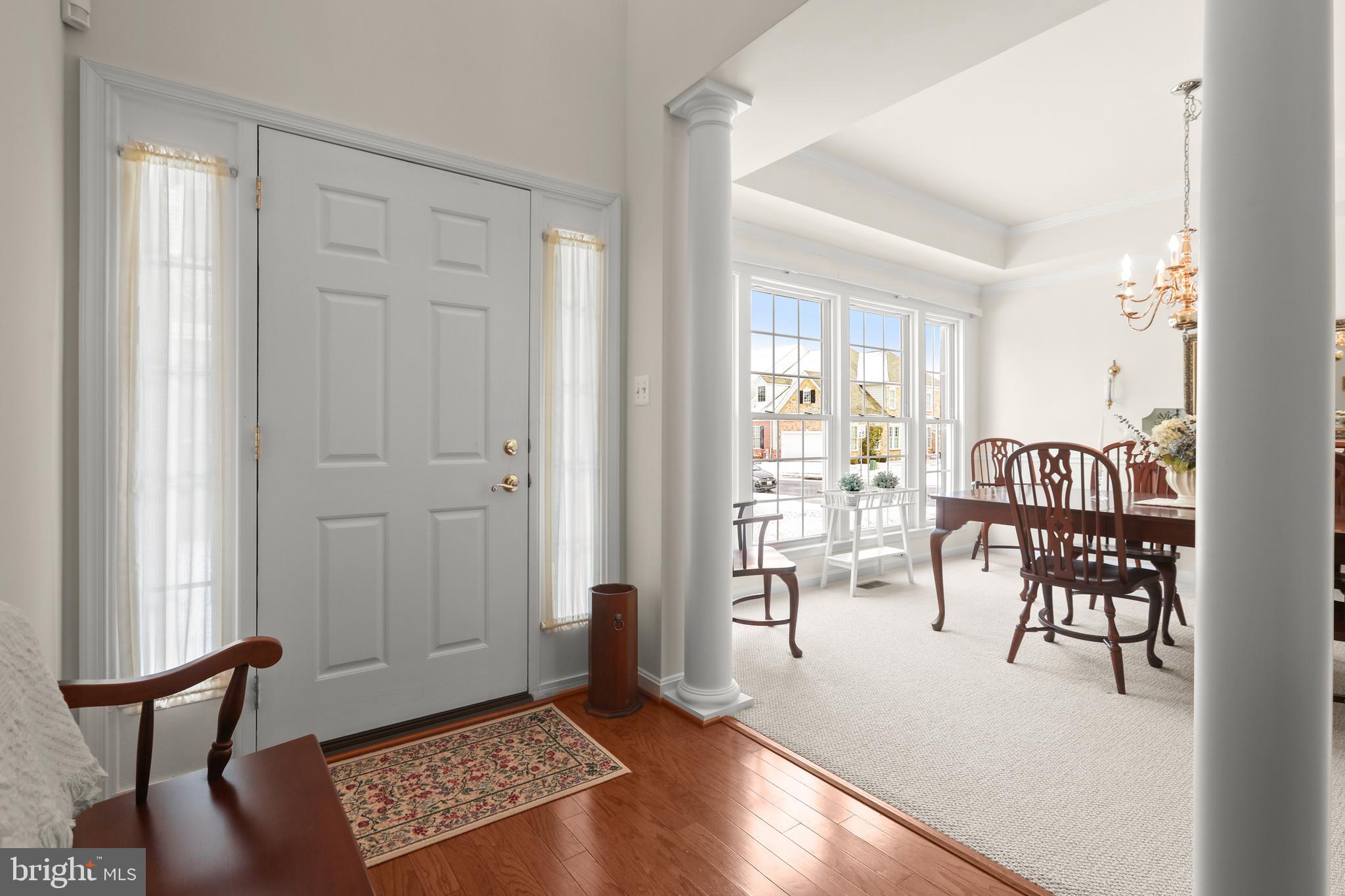 804 Bridle Path Bel Air, MD 21014 - Photo 8 of 53 an entryway with a dining room and livingroom view