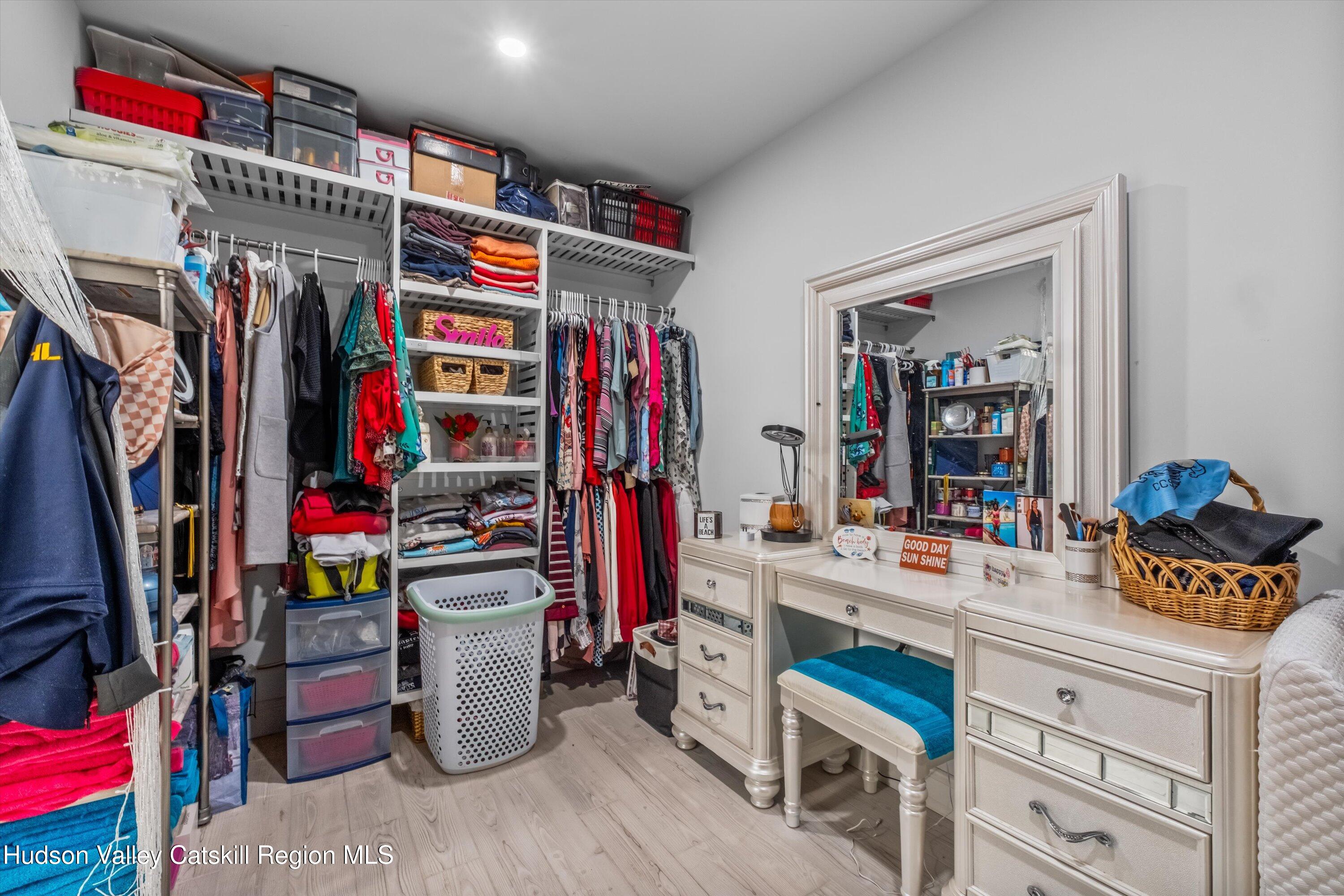6 Smith Terrace Lloyd, NY 12528 - Photo 18 of 33 a view of walk in closet with clothes and shoes