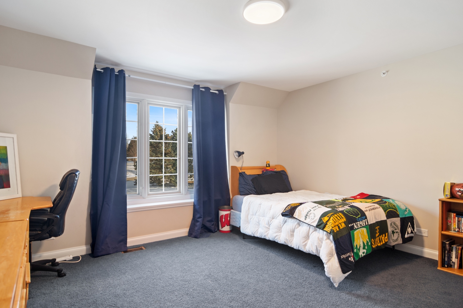 6238 Pine Tree Drive Long Grove, IL 60047 - Photo 19 of 28 a bedroom with a bed and a window