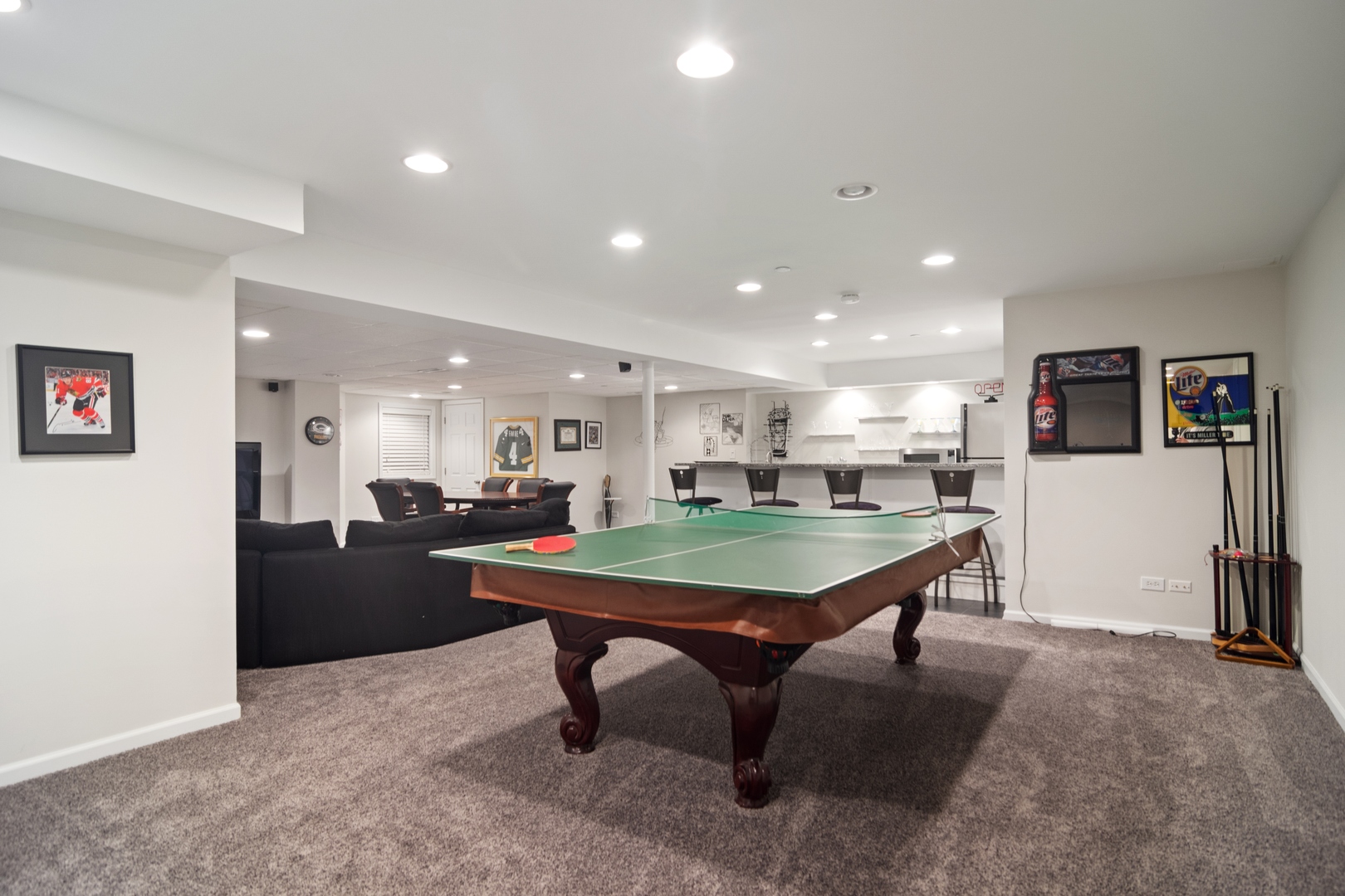 6238 Pine Tree Drive Long Grove, IL 60047 - Photo 24 of 28 a room with furniture pool table and kitchen appliances