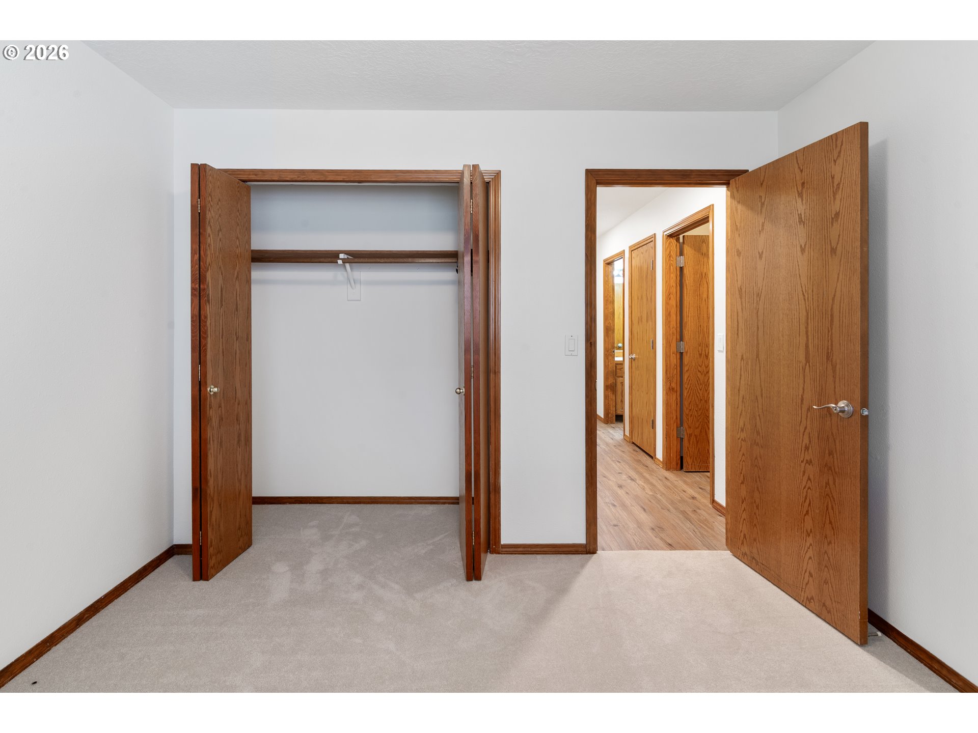 2730 Northeast Roberts Avenue Gresham, OR 97030 - Photo 31 of 43 a view of an empty room with closet and a window