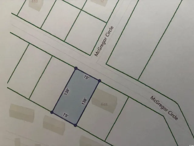 $12,000 | Lot 12 Mcgregor St Lake, Lake City, SC 29560