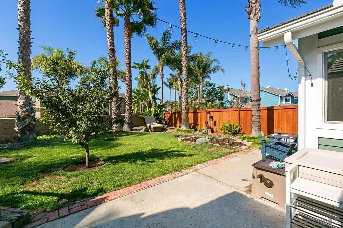 450 Summer View Circle Encinitas, CA 92024 - Photo 25 of 30 a view of a backyard with a garden and plants