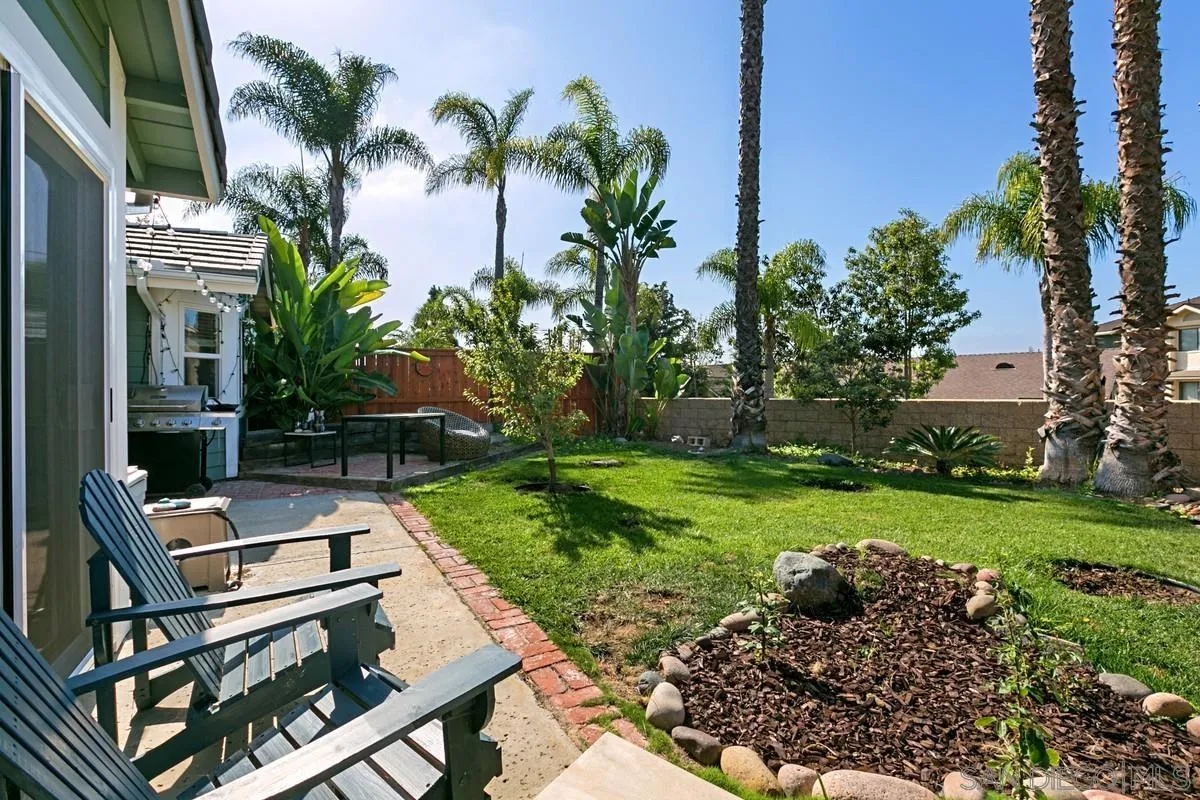 450 Summer View Circle Encinitas, CA 92024 - Photo 26 of 30 a view of a backyard with plants and garden