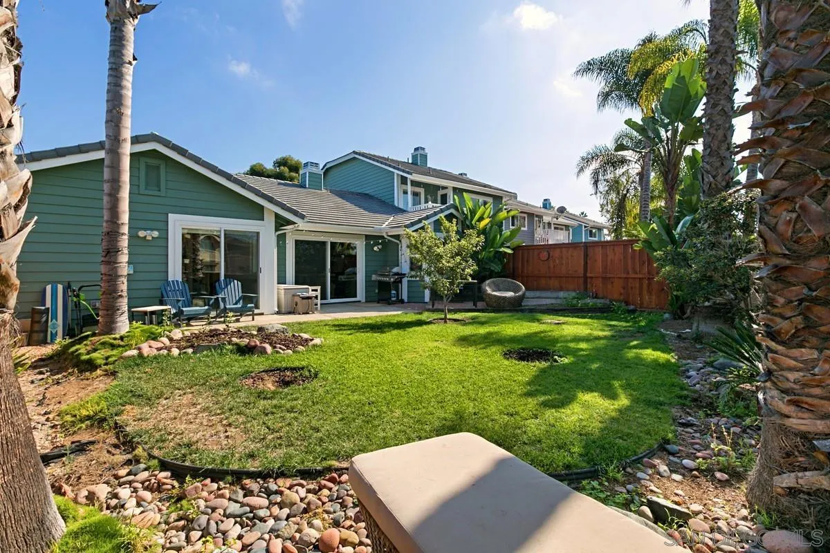 450 Summer View Circle Encinitas, CA 92024 - Photo 28 of 30 a view of a house with backyard sitting area and porch