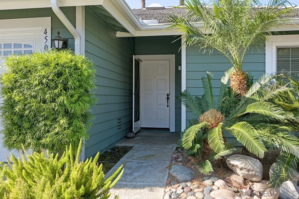 450 Summer View Circle Encinitas, CA 92024 - Photo 4 of 30 a house with a plant in front of it
