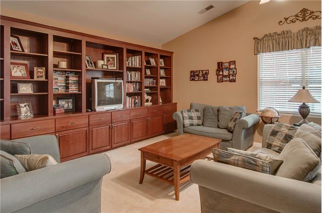 2988 Polo Club Road Nashville, TN 37221 - Photo 13 of 20 Big bonus room has a wall of built-ins