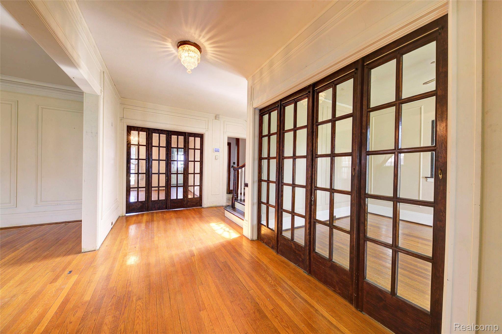 121 Longfellow Street Detroit, MI 48202 - Photo 10 of 87 13 - Front Entrance French Doors - 121 Longfellow.jpg