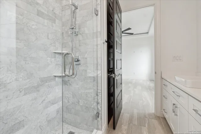 a view of a city from a terrace