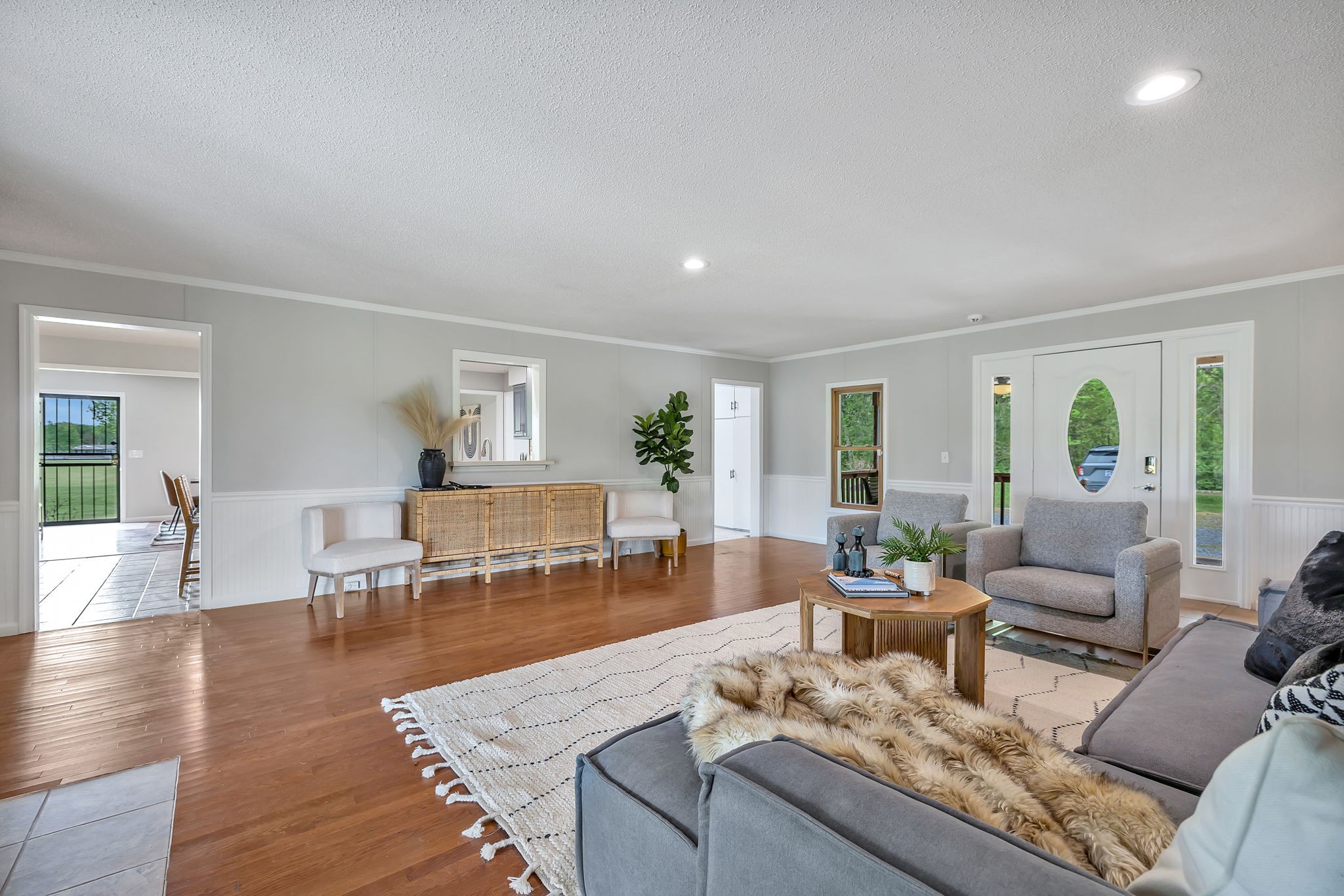 7068 Miller Road Christiana, TN 37037 - Photo 10 of 52 a living room with furniture and wooden floor