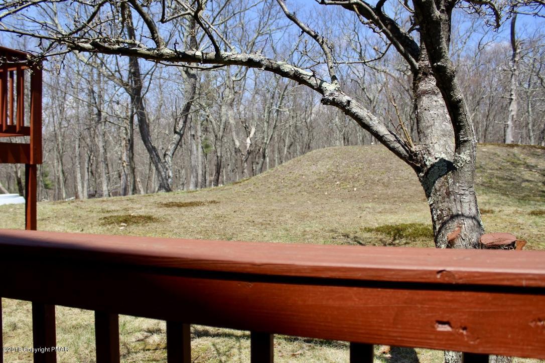 108 Gold Finch Road Bushkill, PA 18324 - Photo 27 of 32 a view of a yard from a balcony