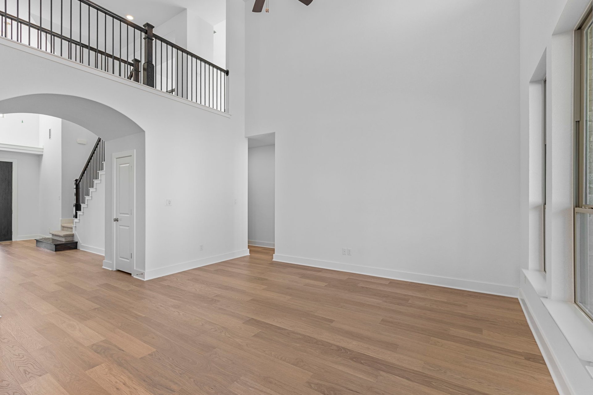 200 Wild Lily Trail Georgetown, TX 78628 - Photo 16 of 38 Family Room with soaring ceiling