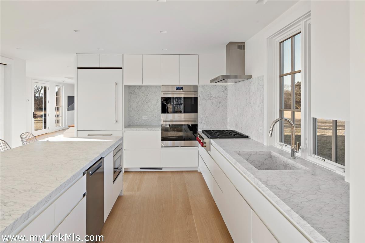 146 Quenames Road Chilmark, MA 02535 - Photo 11 of 77 Carrara custom marble counters from Italy