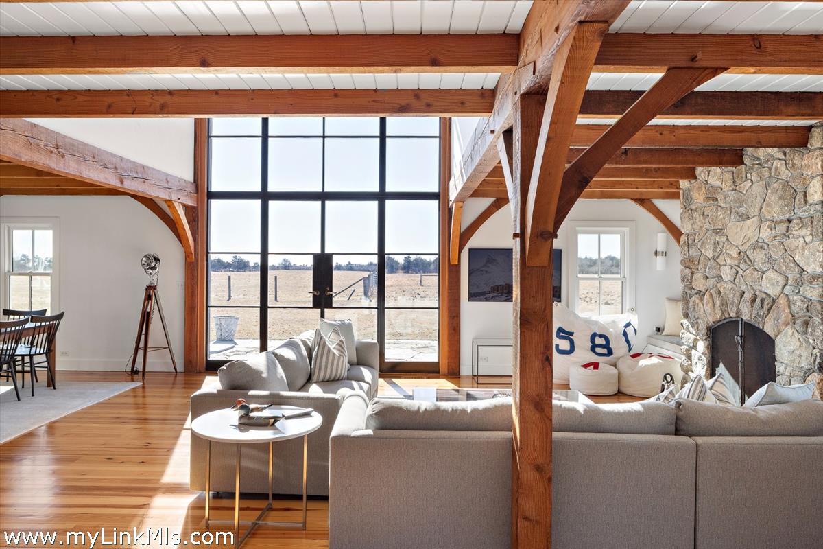 146 Quenames Road Chilmark, MA 02535 - Photo 43 of 77 The Guest House Living Room