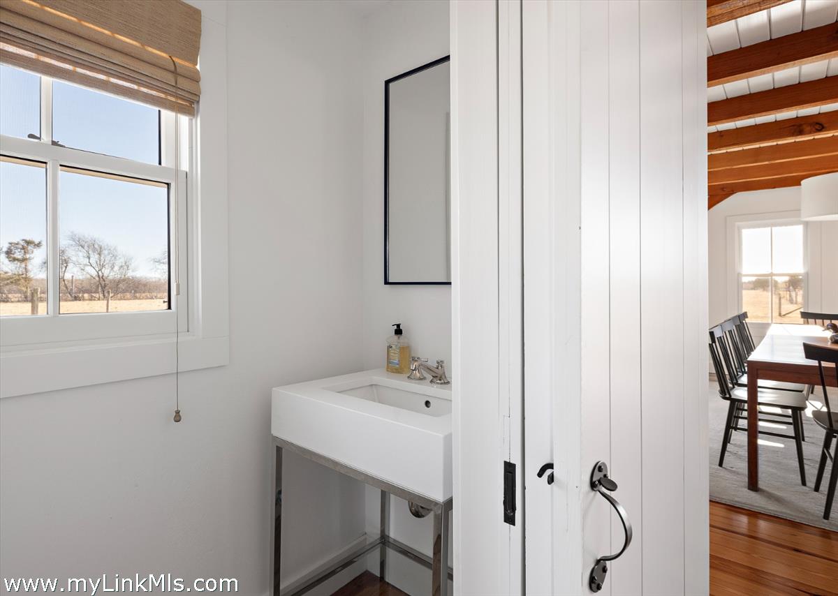 146 Quenames Road Chilmark, MA 02535 - Photo 49 of 77 The Guest House Powder Room
