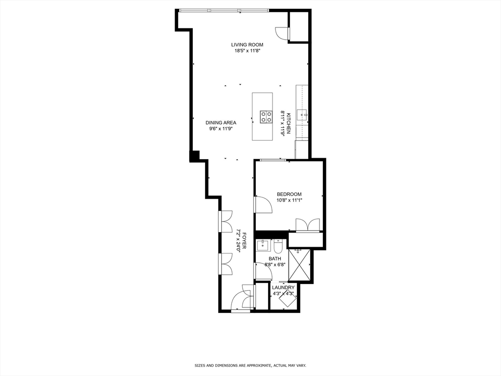 234 Causeway Street, Unit U702 Boston, MA 02114 - Photo 20 of 27 a picture of a floor plan