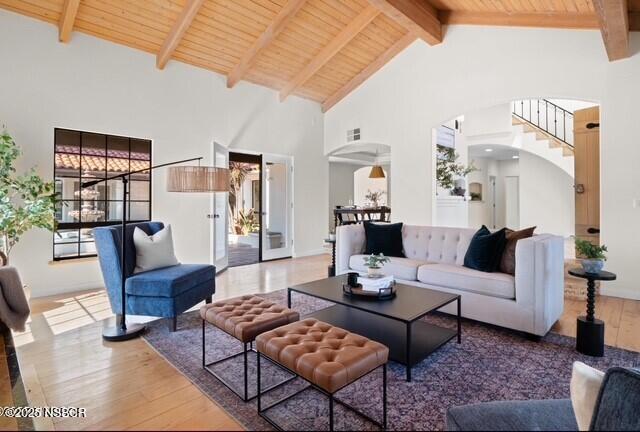 991 College Canyon Road Solvang, CA 93463 - Photo 11 of 29 991 College Cyn living room twds entry &