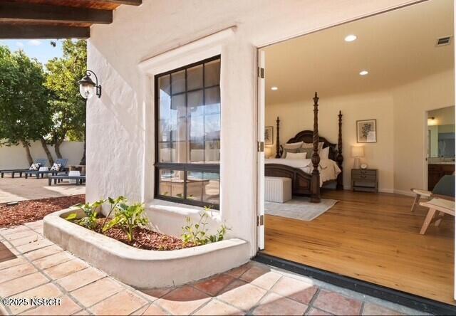 991 College Canyon Road Solvang, CA 93463 - Photo 22 of 29 991 College Cyn master french doors to p