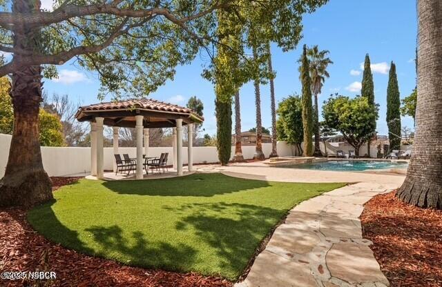 991 College Canyon Road Solvang, CA 93463 - Photo 4 of 29 991 College Cyn Gazebo twds pool