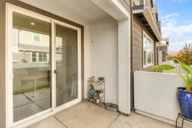a view of living room and front door