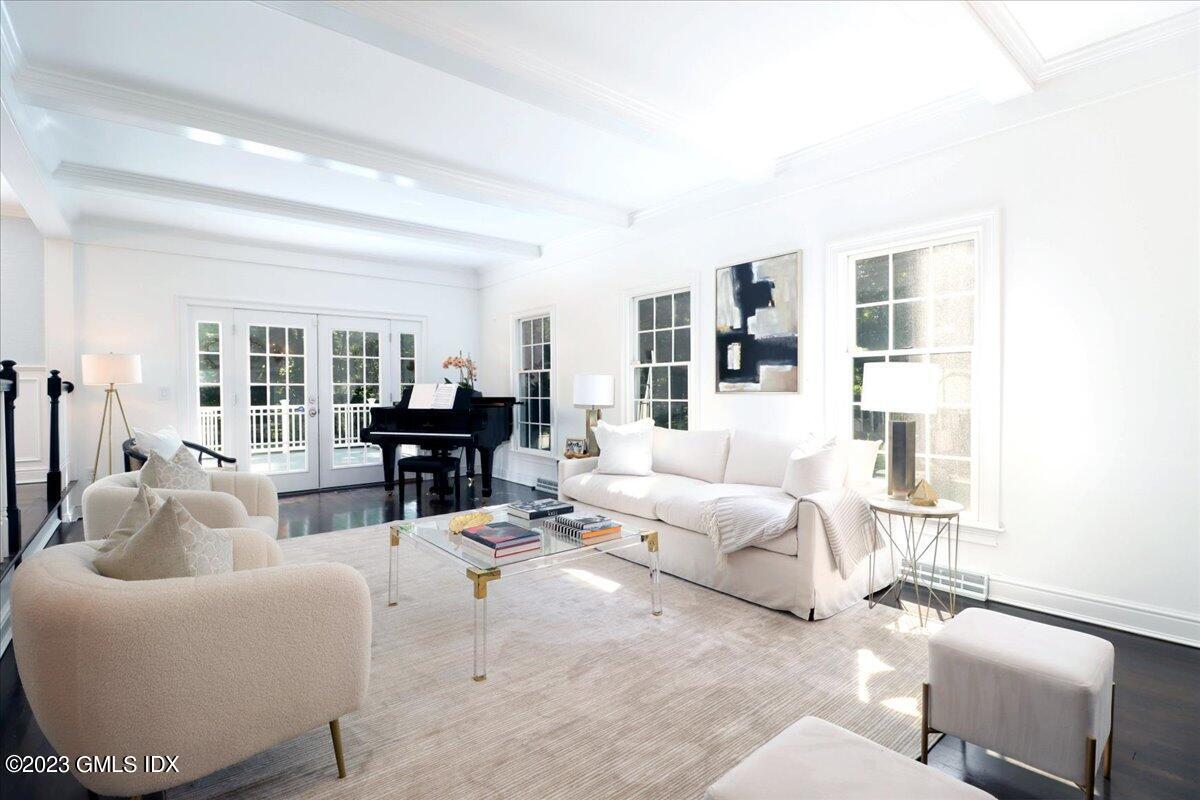 62 North Old Stone Bridge Road Cos Cob, CT 06807 - Photo 14 of 32 a living room with furniture and wooden floor