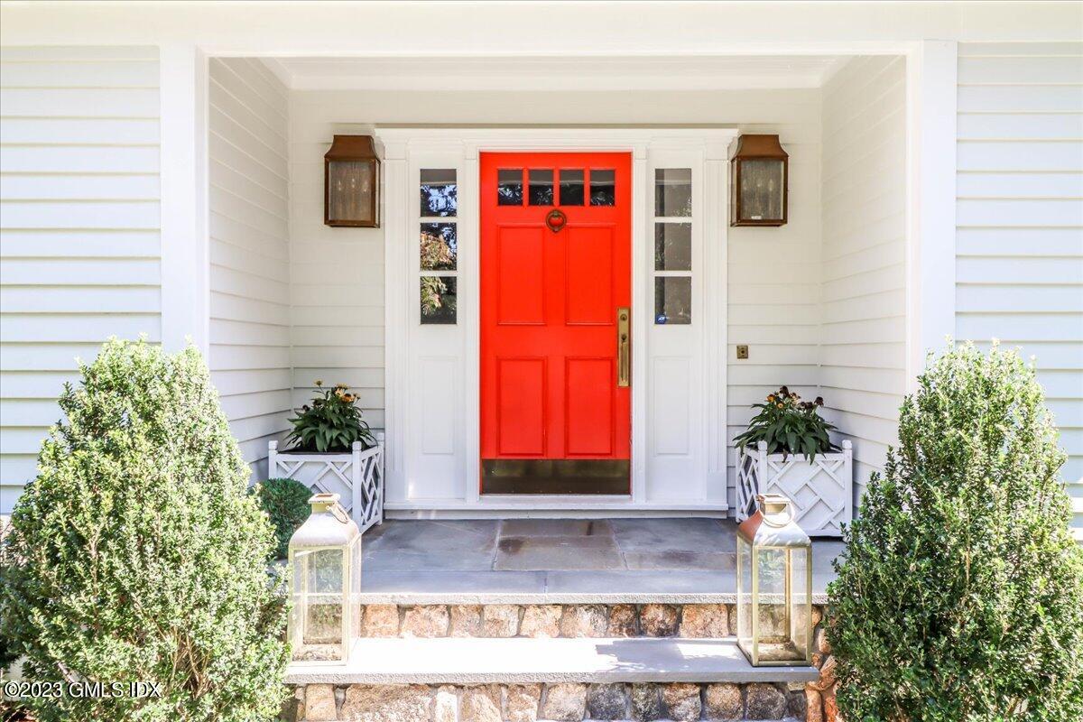 62 North Old Stone Bridge Road Cos Cob, CT 06807 - Photo 5 of 32 a view of a entryway door of the house