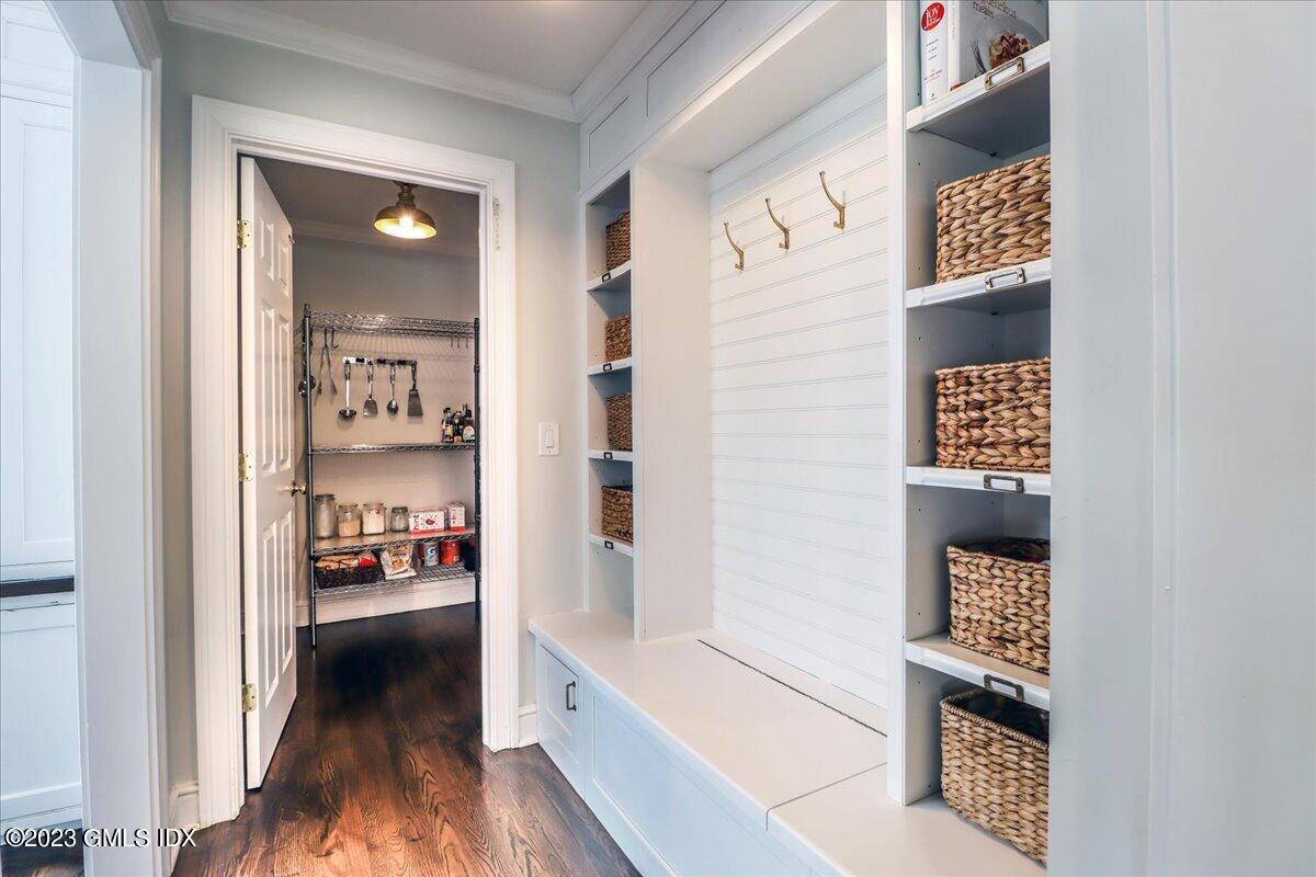 62 North Old Stone Bridge Road Cos Cob, CT 06807 - Photo 9 of 32 a view of hallway with wooden floor