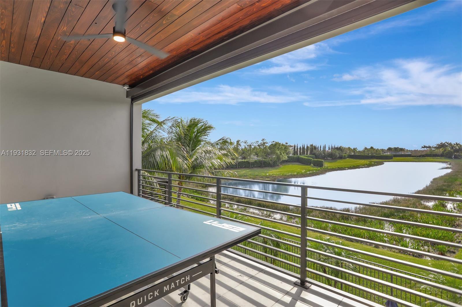 17113 Aquavera Way Boca Raton, FL 33496 - Photo 54 of 84 a view of a balcony with lake view