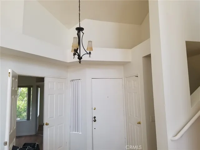 a view of a entryway door