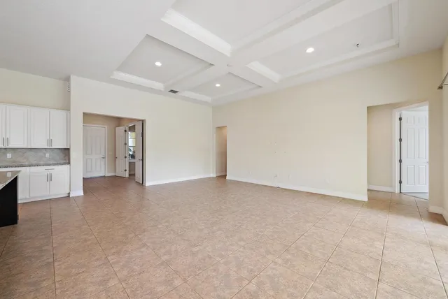 a view of empty room