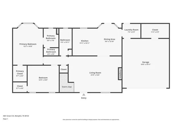 $2,120 | 4461 Green Creek, Memphis, TN 38125