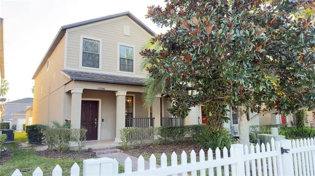 a front view of house with yard