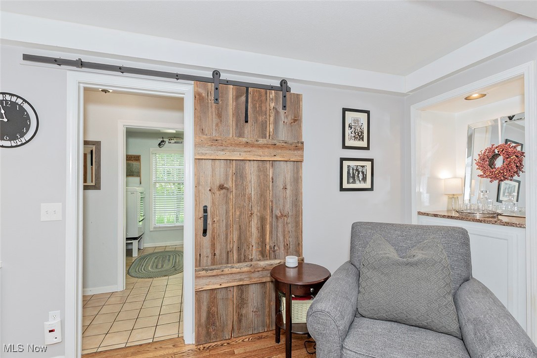 75 Kenton Road Chagrin Falls, OH 44022 - Photo 12 of 48 view from Great Room to Hallway to Laundry Room