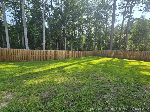 a view of a back yard