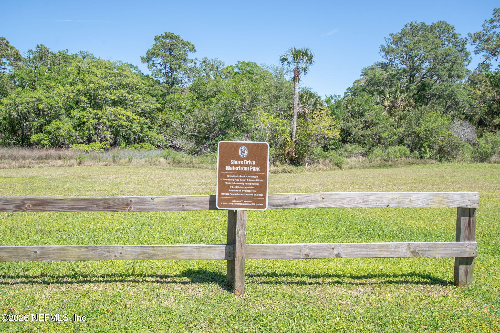 507 Gentian Road St. Augustine, FL 32086 - Photo 64 of 82 a view of a park with an outdoor space