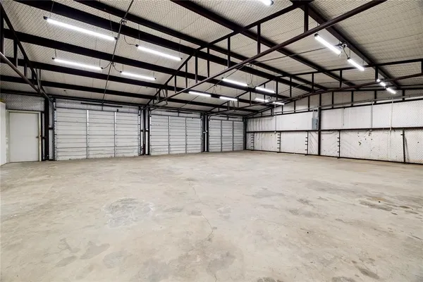 a view of garage
