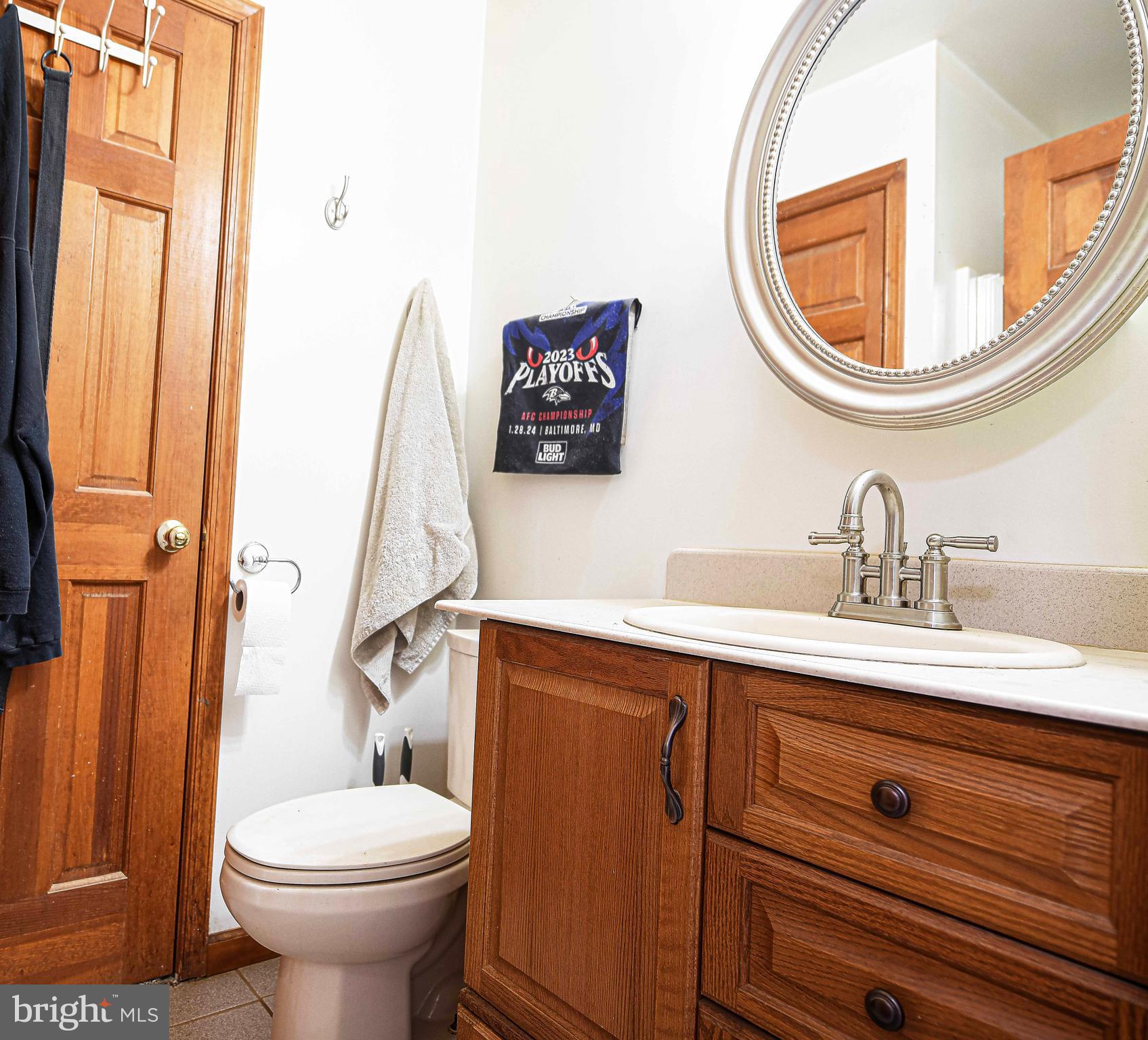 54 Mt Olivet Road Rising Sun, MD 21911 - Photo 9 of 66 a bathroom with a sink and a mirror