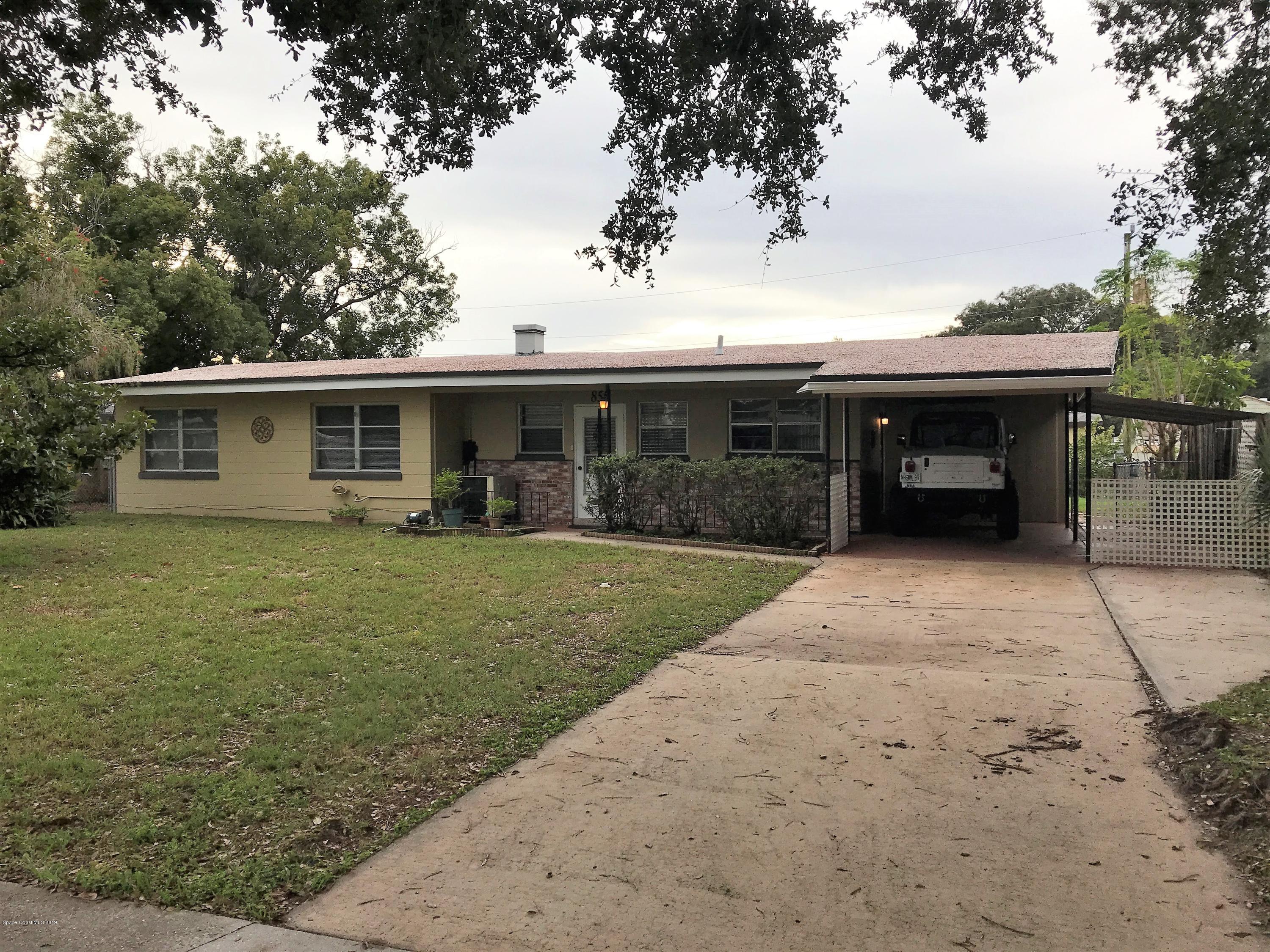 855 Forest Road Titusville, FL 32780 - Photo 1 of 11 Front