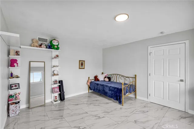 a room with storage and utility