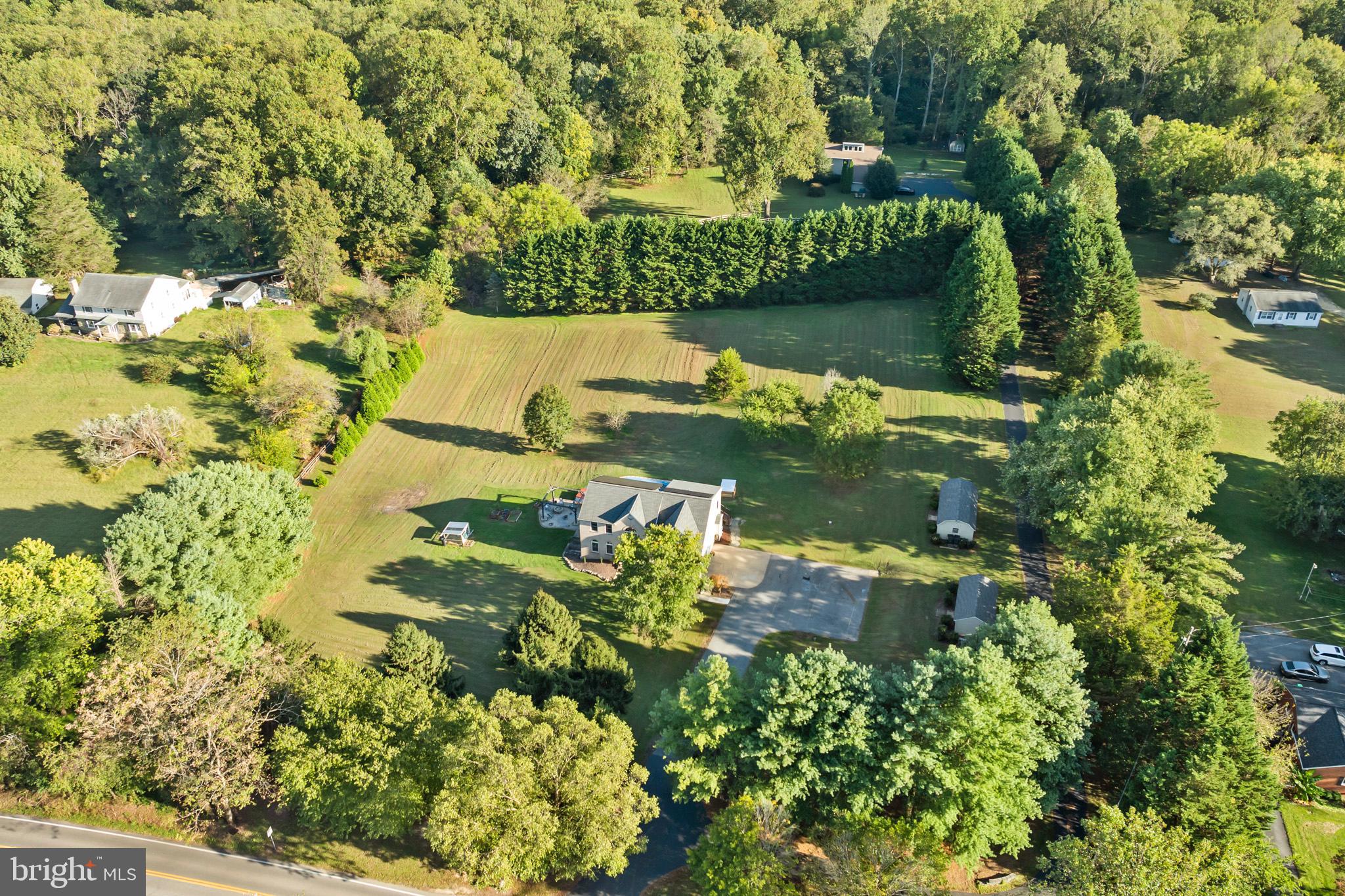 3446 Chaneyville Road Owings, MD 20736 - Photo 7 of 74 an aerial view of residential houses with outdoor space