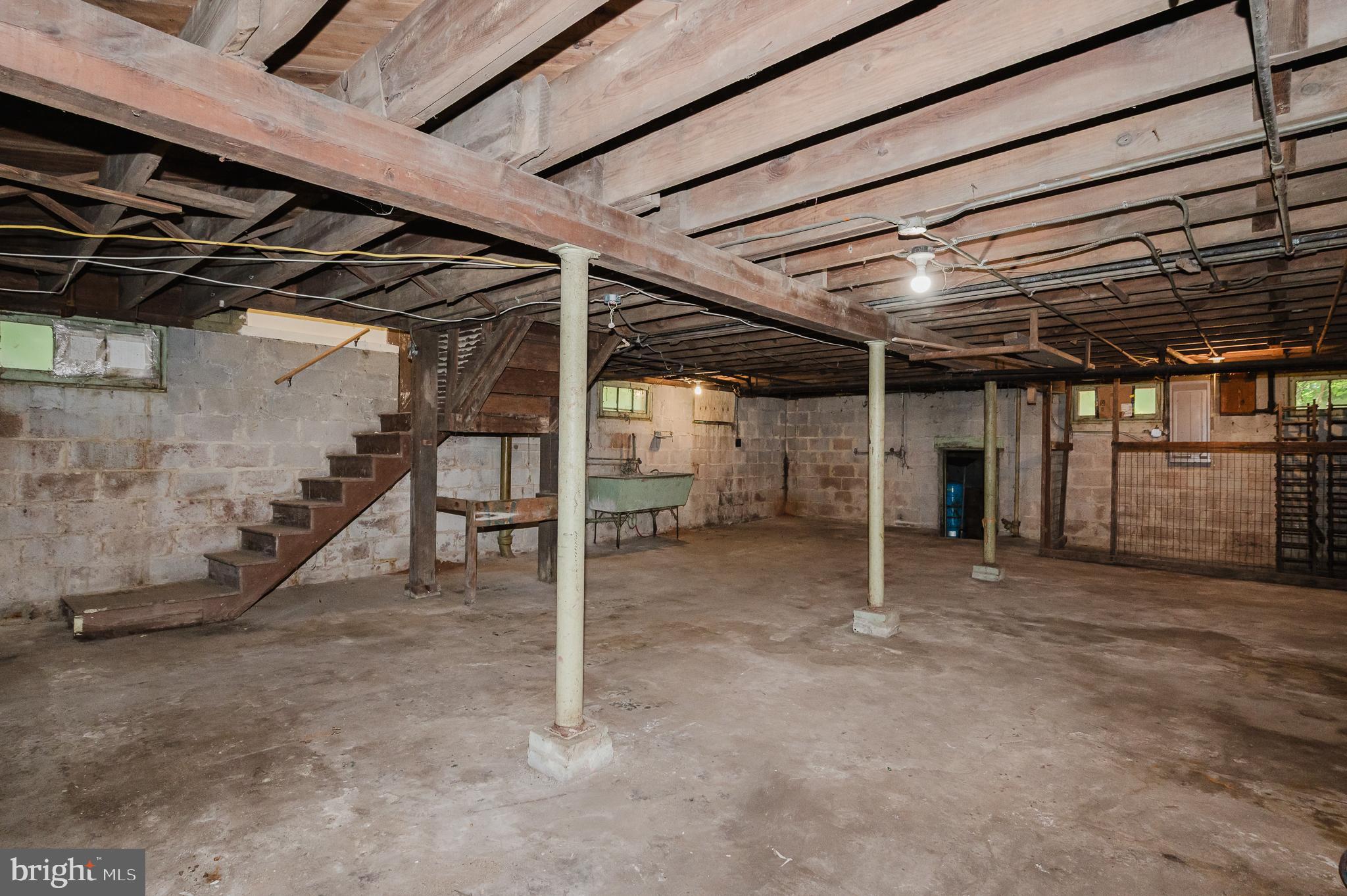 103 Sherwood Road Cockeysville, MD 21030 - Photo 42 of 59 a view of an empty room with wooden roof