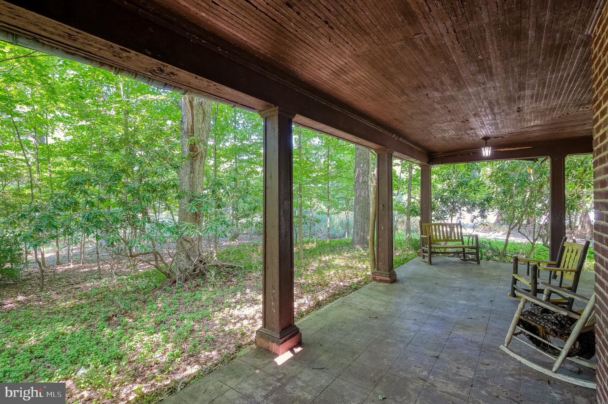 103 Sherwood Road Cockeysville, MD 21030 - Photo 49 of 59 a view of a backyard with garden